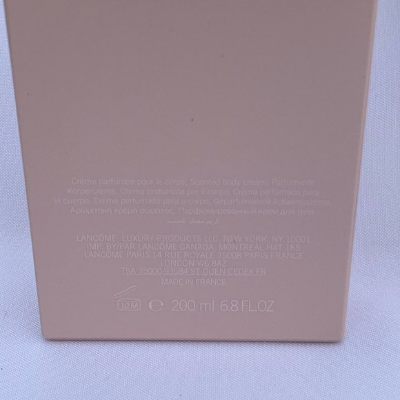 Lancome Idole Body Power Cream, Floral, Vanilla, Cedarwood, NEW - 6.8 oz. 200 ml - Picture 6 of 15